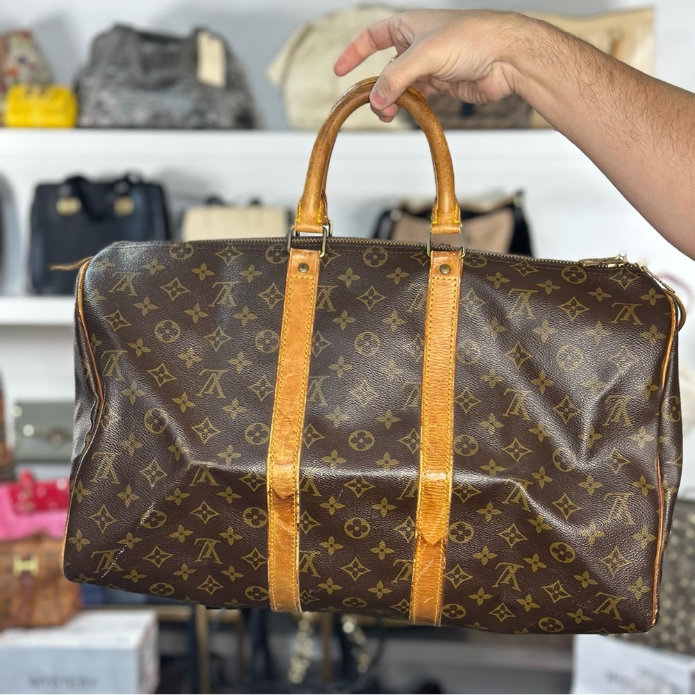 LV Monogram Keepall 45cm Carry On